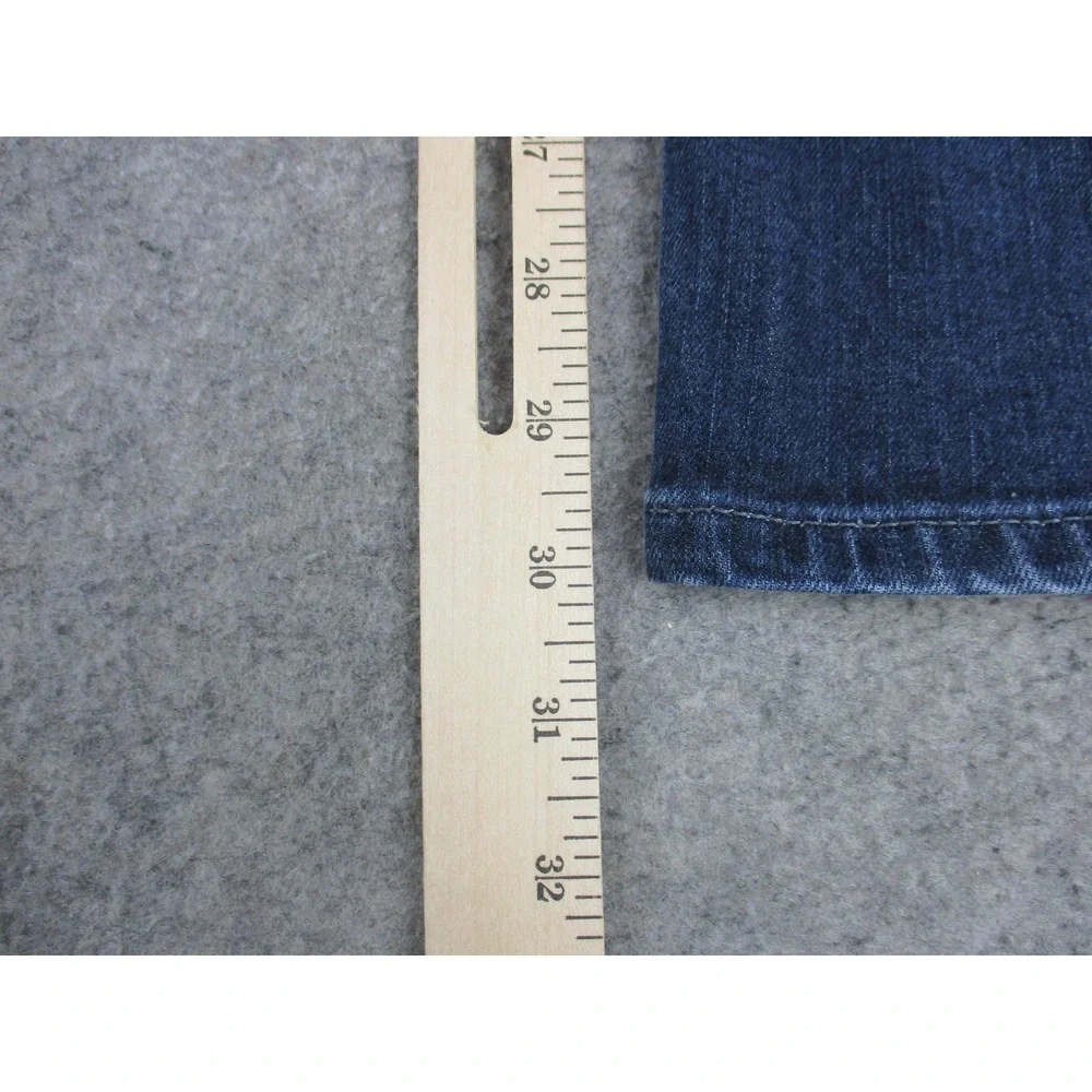 Red Bull Jeans Mens 33x32 Blue Slim Fit Straight Leg Stretch Denim Dark Wash